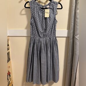 Beautiful Gingham Sleeveless Dress